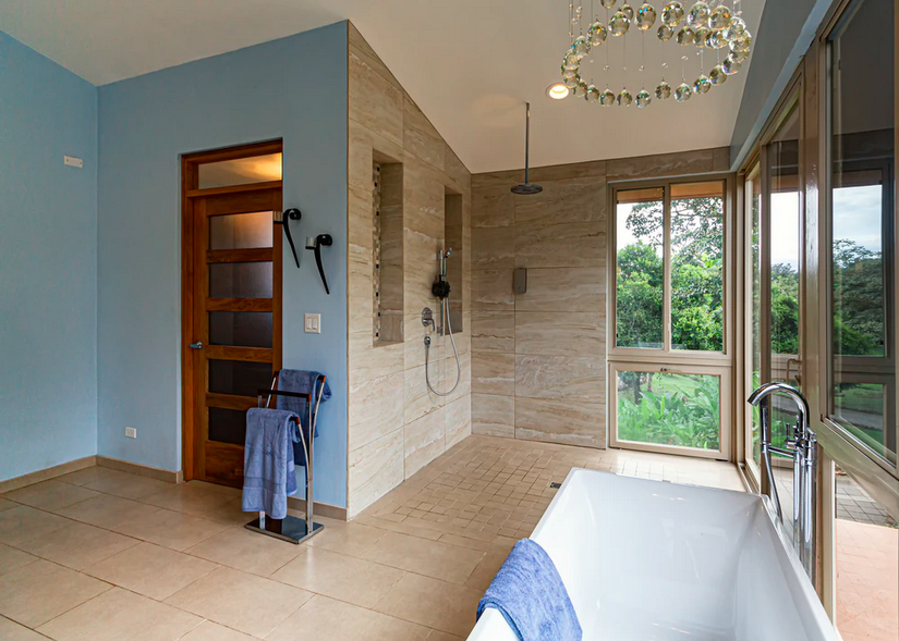 What are the benefits of using bathroom tiles?